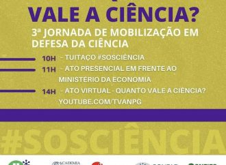 3ª Jornada de Mobilização em Defesa da Ciência” reúne entidades acadêmicas e científicas