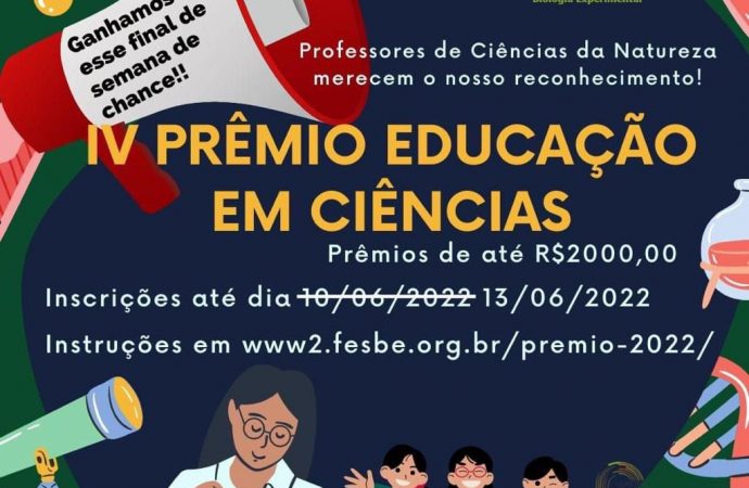 IV PRÊMIO EDUCAÇÂO EM CIÊNCIAS